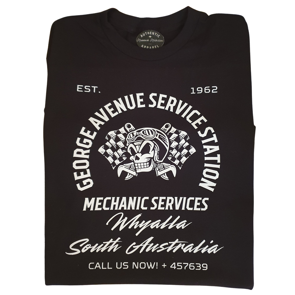 Retro Service station T shirts