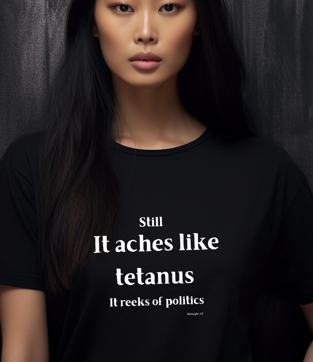 It aches like tetanus